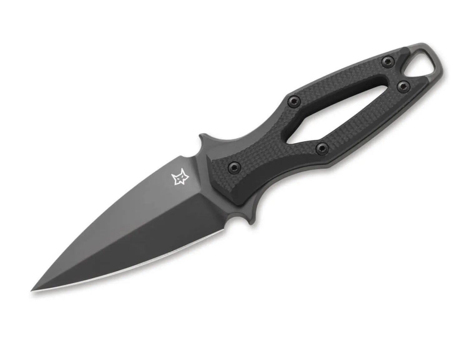 Fox Dagger Fox Knives Aka G10 Black Dagger - Knives Butterfly